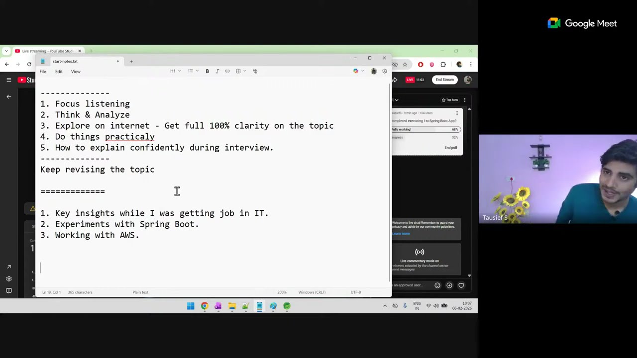 W1D5 - Experiments with Spring Boot & Working with AWS