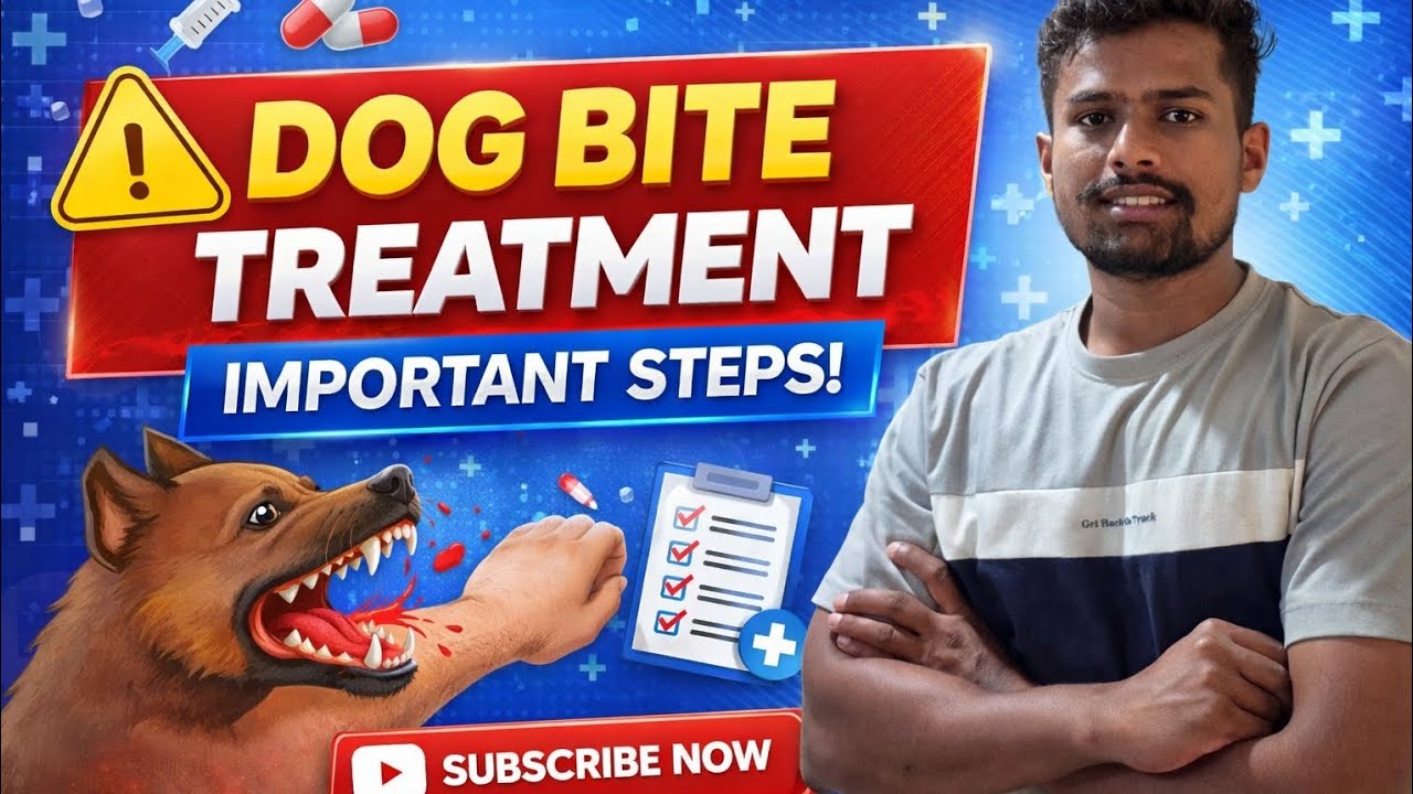 Dog Bite PART l Treatment..Day 18 /30  Do like share Follow comment subscribe Press bell icon..