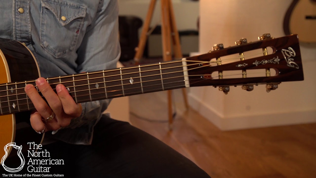 B&G Caletta Private Build Acoustic Guitar #007 played By Daniel March