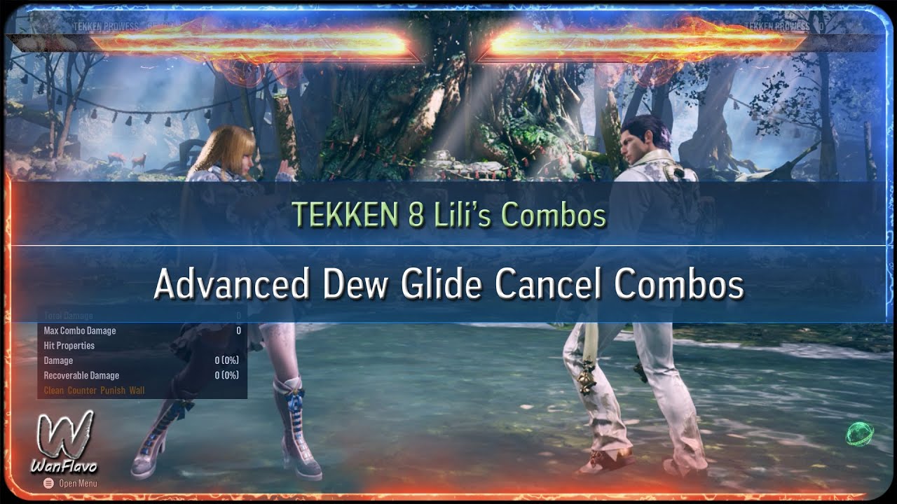 New Lili's Advanced Dew Glide Combos - TEKKEN 8