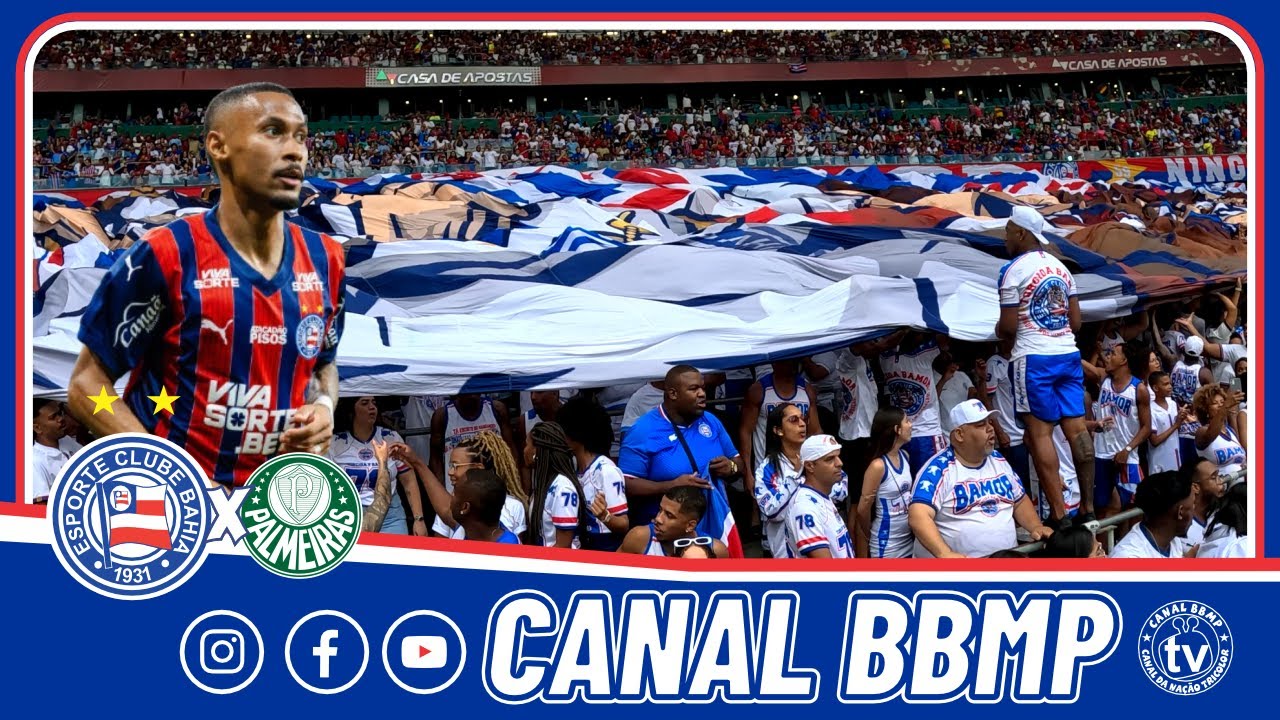 🔵BAHIA 1 X 0 PALMEIRAS #fontenova 25&ordf; RODADA BRASILEIR&Atilde;O 2025 #avozdaarquibancada #arquibancada
