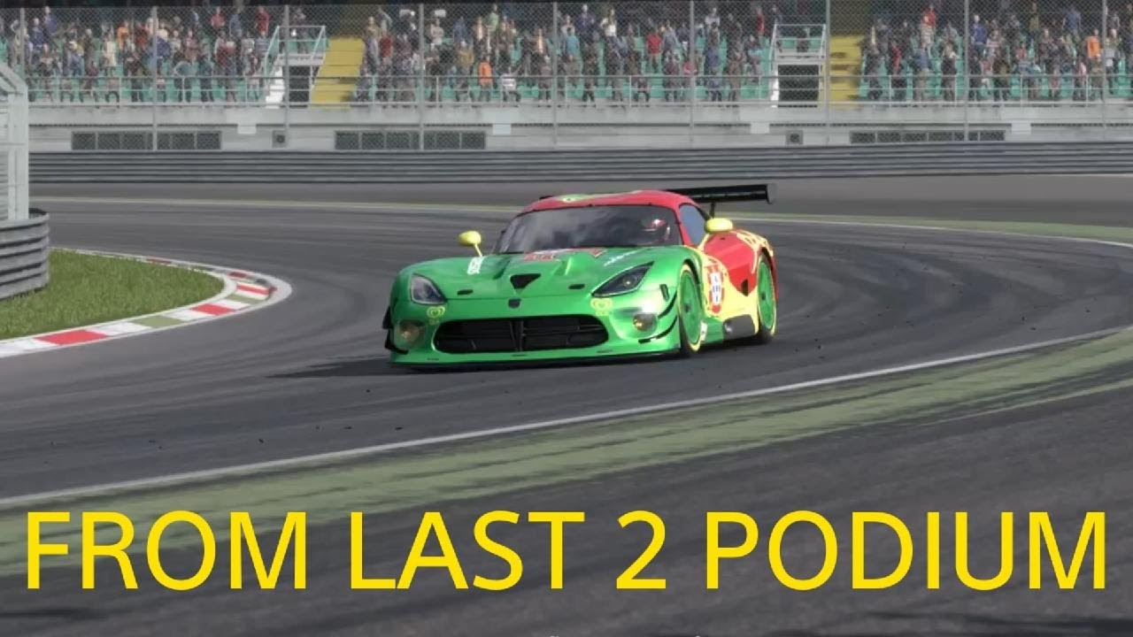 From last 2 podium