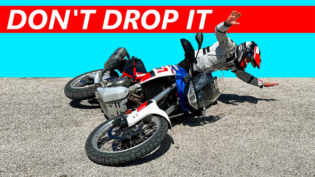 How to Ride a Motorcycle at Slow Speed Without Falling