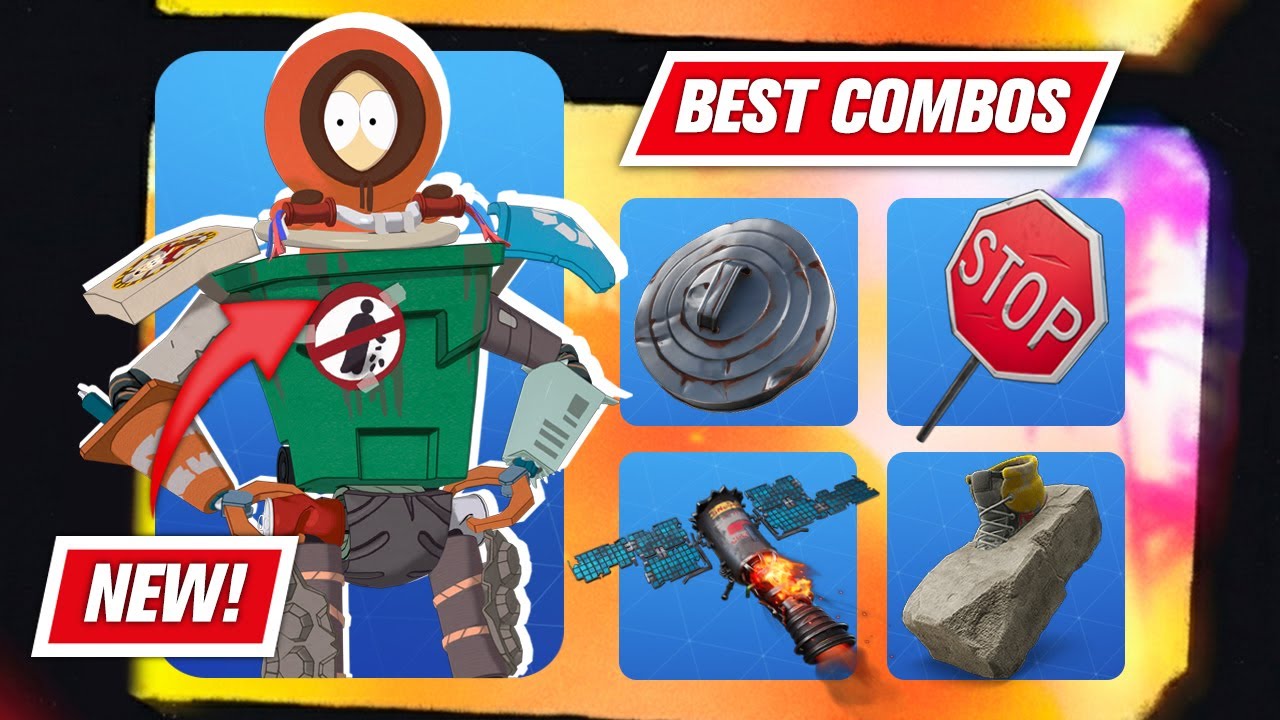 KENNY MCCORMICK *BEST* COMBOS - Fortnite