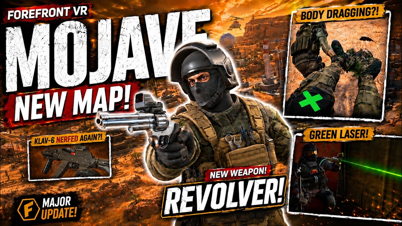 Forefront VR&rsquo;s NEW Mojave Map Update Is INSANE! (Revolver + Body Dragging)