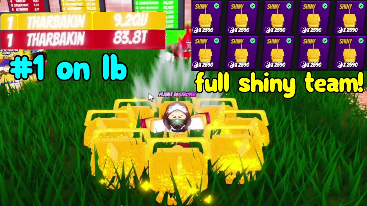 Made Full Shiny Epic Team and Became #1 (Anime Fly Race)