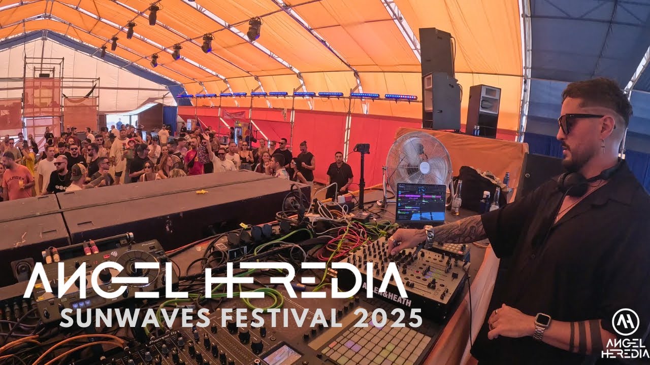 ANGEL HEREDIA at SUNWAVES FESTIVAL 2025 · ALMERIA
