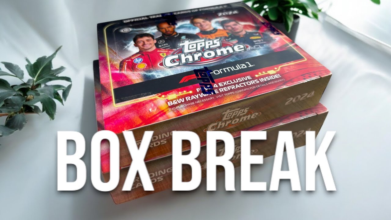 UNBELIEVABLE HITS: 2024 TOPPS CHROME F1 BOX #topps #f1 #formula1 #boxbreak #packrip