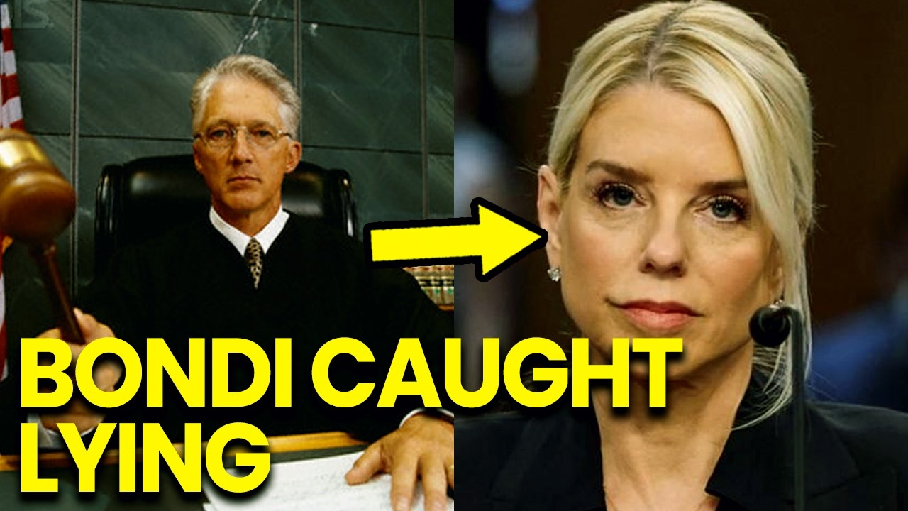 Pam Bondi CAUGHT LYING as Judge SHUTS DOWN Her Defense