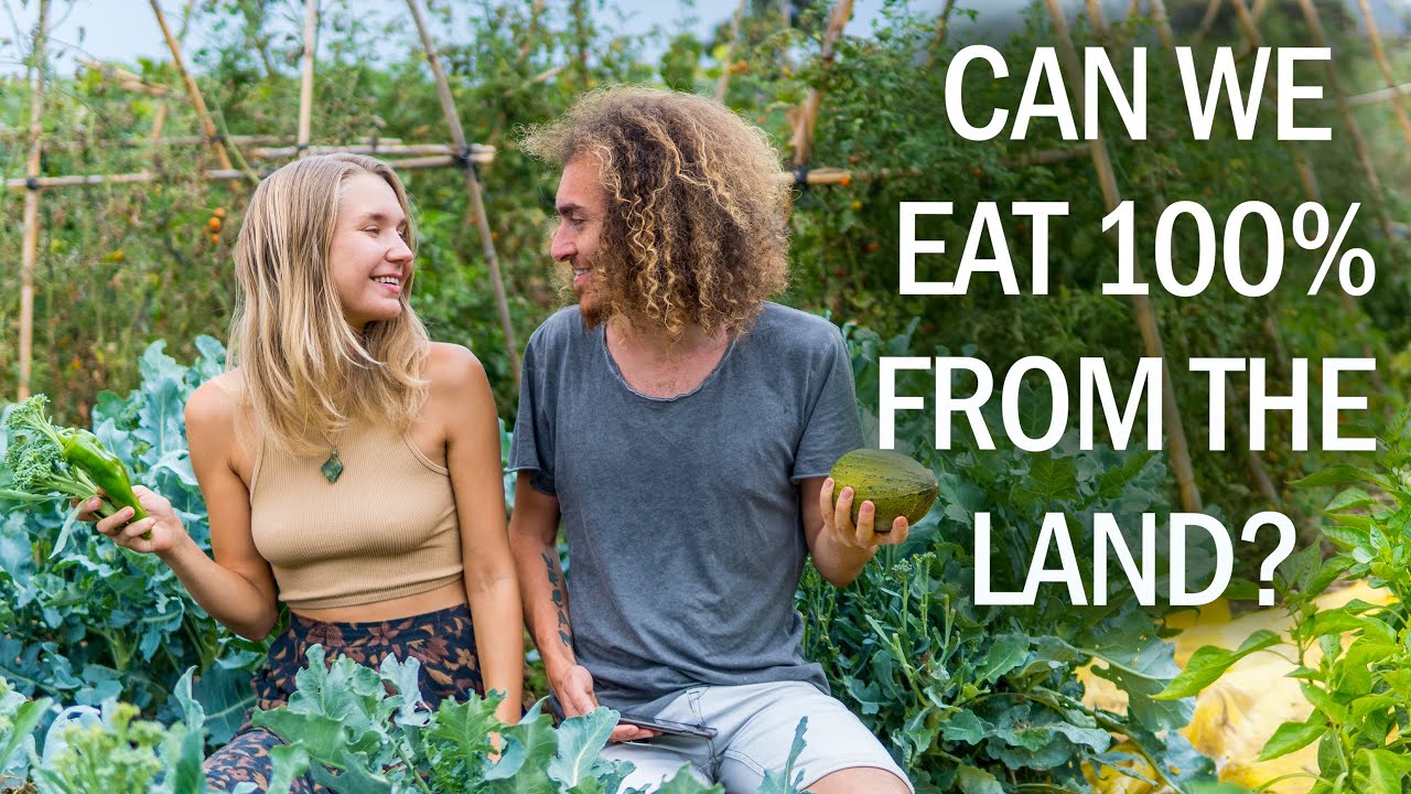 Living From The Land on a Raw Vegan Diet | Self Sufficient Living