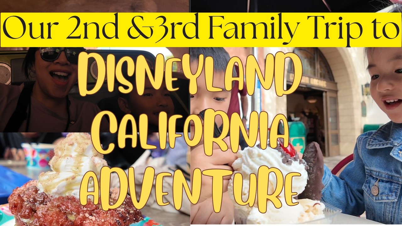 Our First & Second Visit to Disney California Adventure Park!