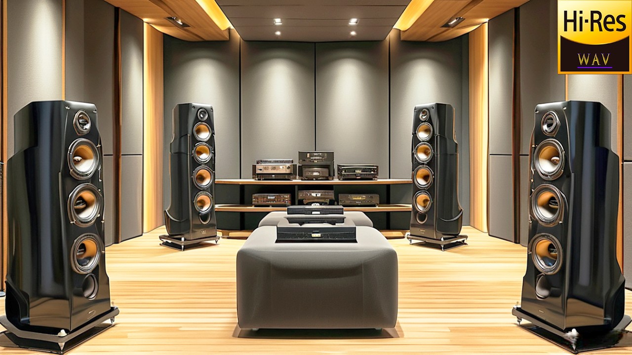 Absolute audiophile Hi End Sound test Hi Res 32 bit  HD Audio