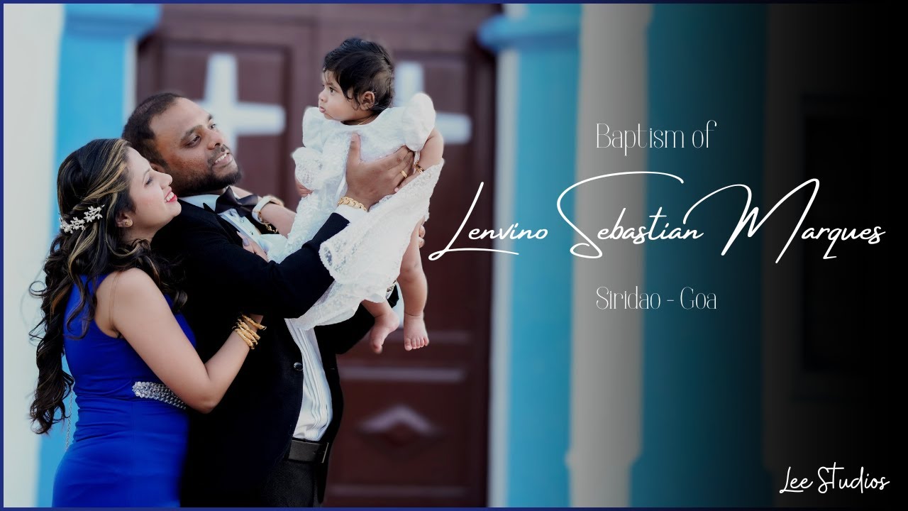 Baptism Highlights of Lenvino | Goan Baptism | Siridao
