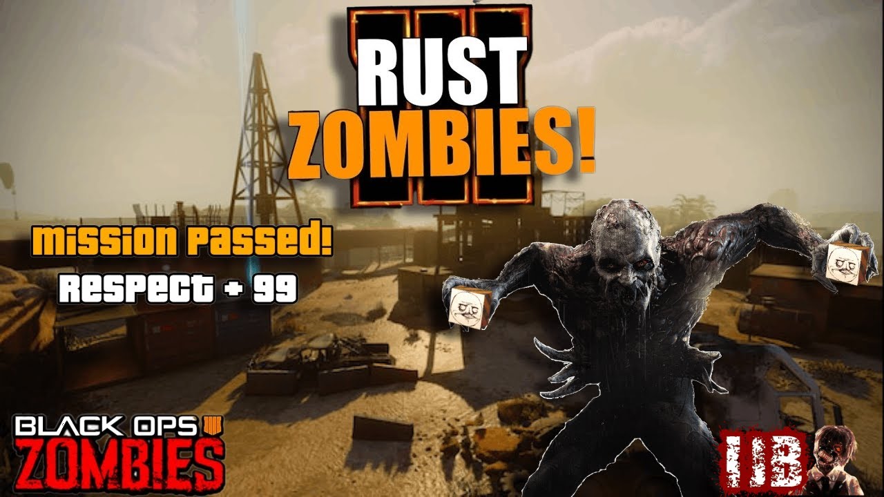 Conquering Rust 10.0 Zombies All targets found and all challenge maps completed Solo