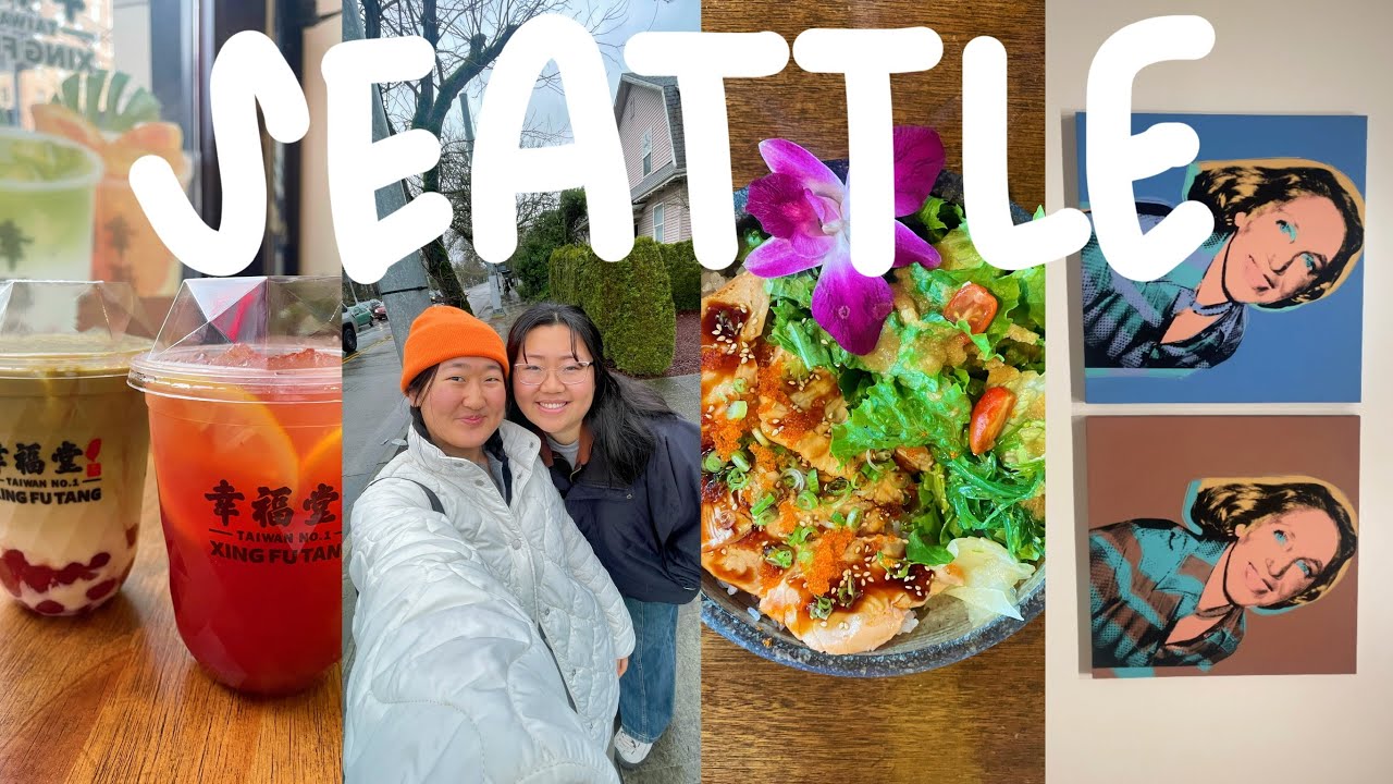 seattle guide! | food reviews, pike place, seattle art museum, matcha