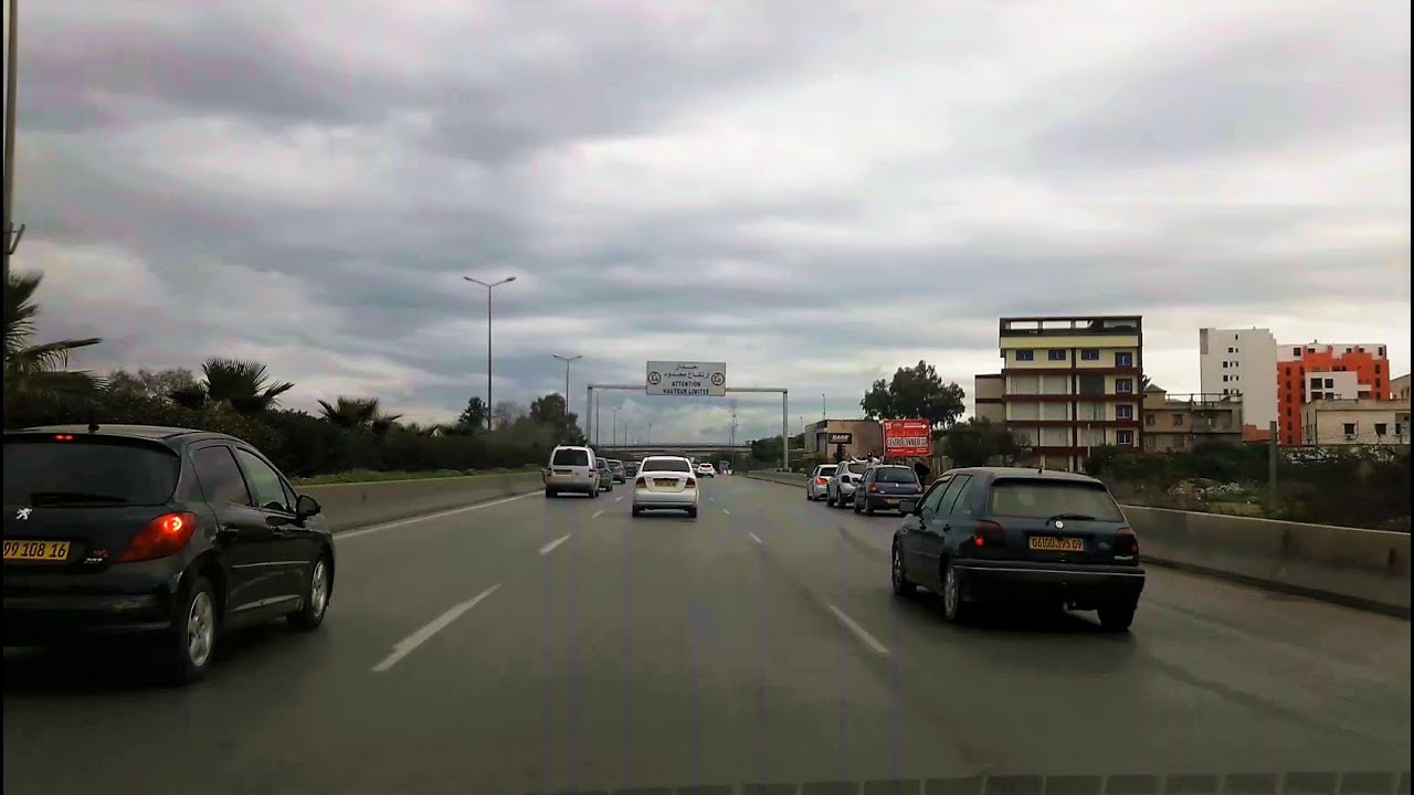 😍4K SCENIC DRIVE😍 IN BLIDA ALGIERS HIGHWAY😍