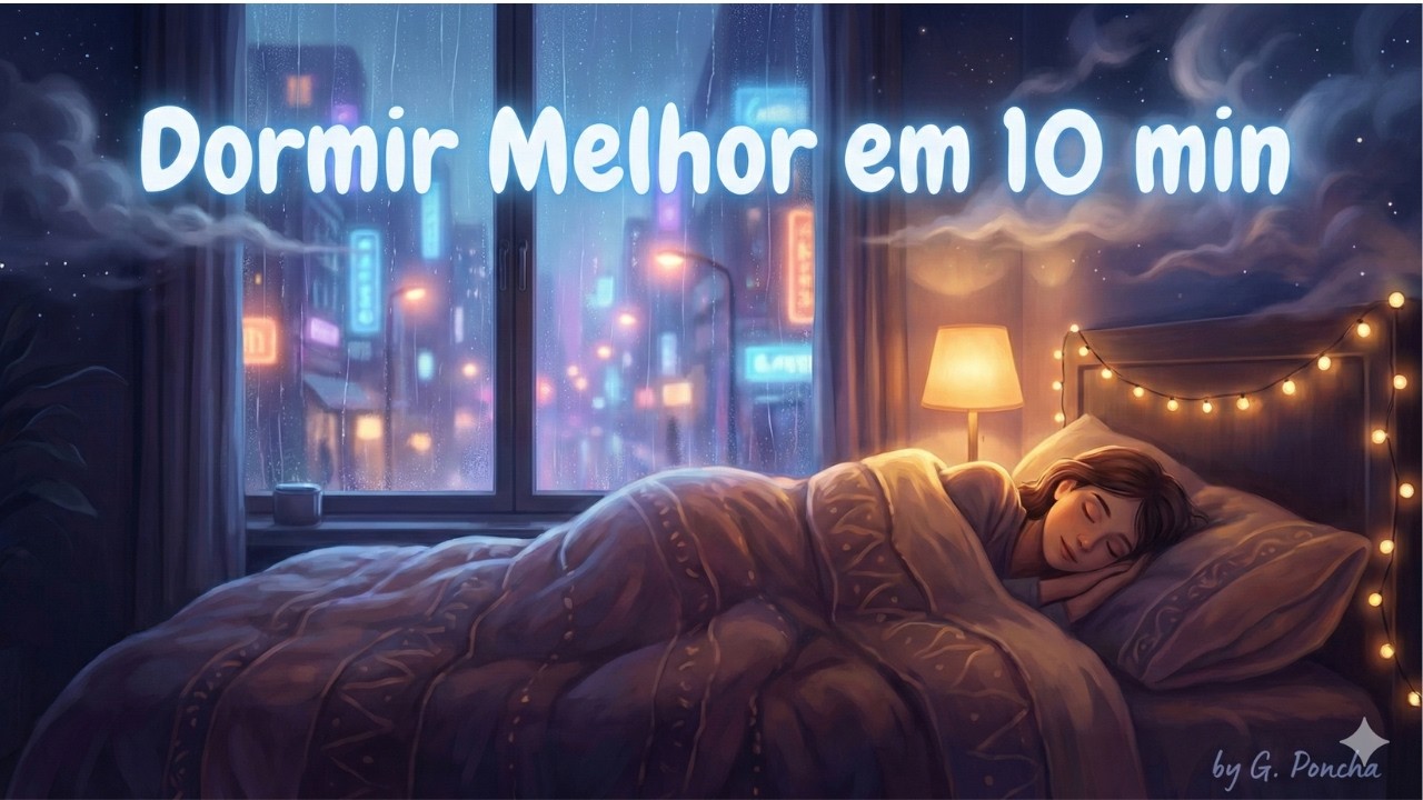 Chuva Para Dormir Rápido 🌧️ Música Calmante Para Sono Profundo (2 Horas)