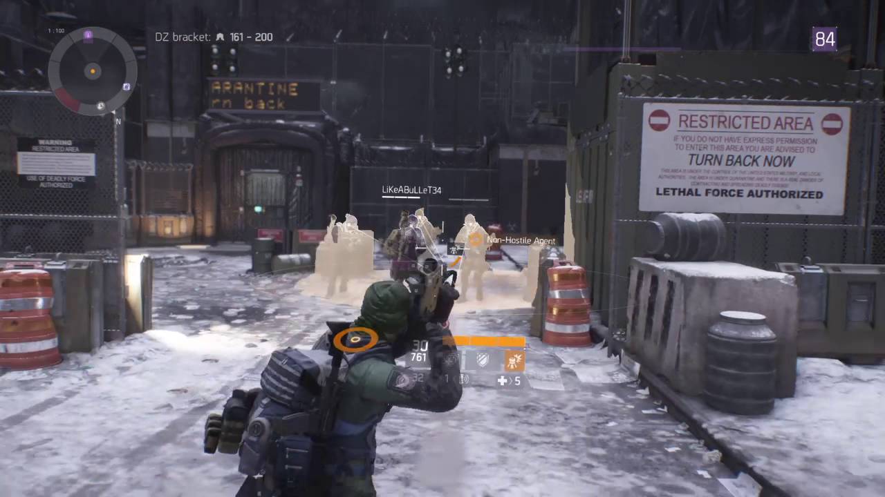 The Division Quad multi-kill with 1 sticky bomb