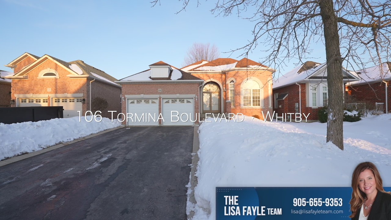Lisa Fayle Just Listed | 106 Tormina Blvd, Whitby | Whitby Homes For Sale