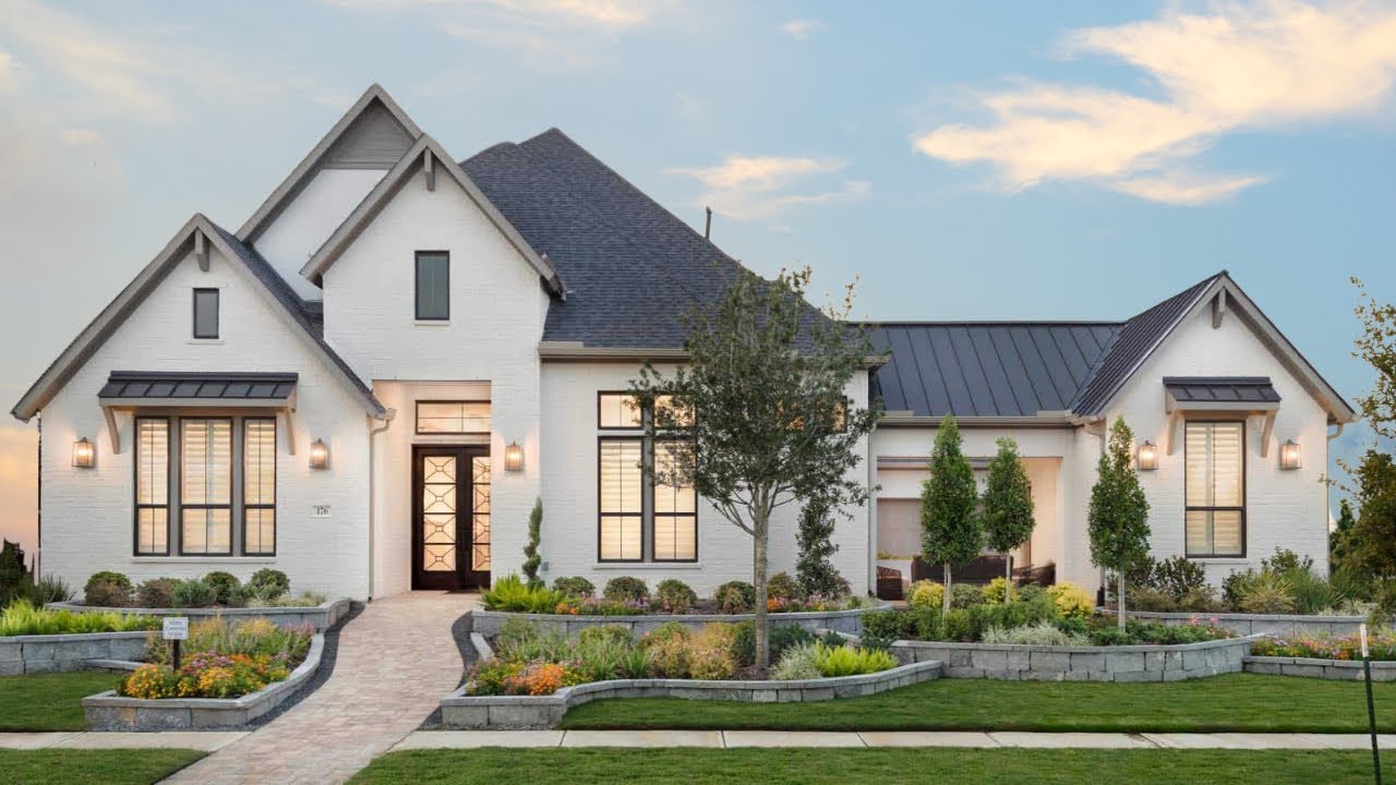 TOUR INSIDE A LUXURIOUS 1-STORY MODEL HOUSE W/ AN INCREDIBLE LAYOUT NEAR HOUSTON | $745,900+