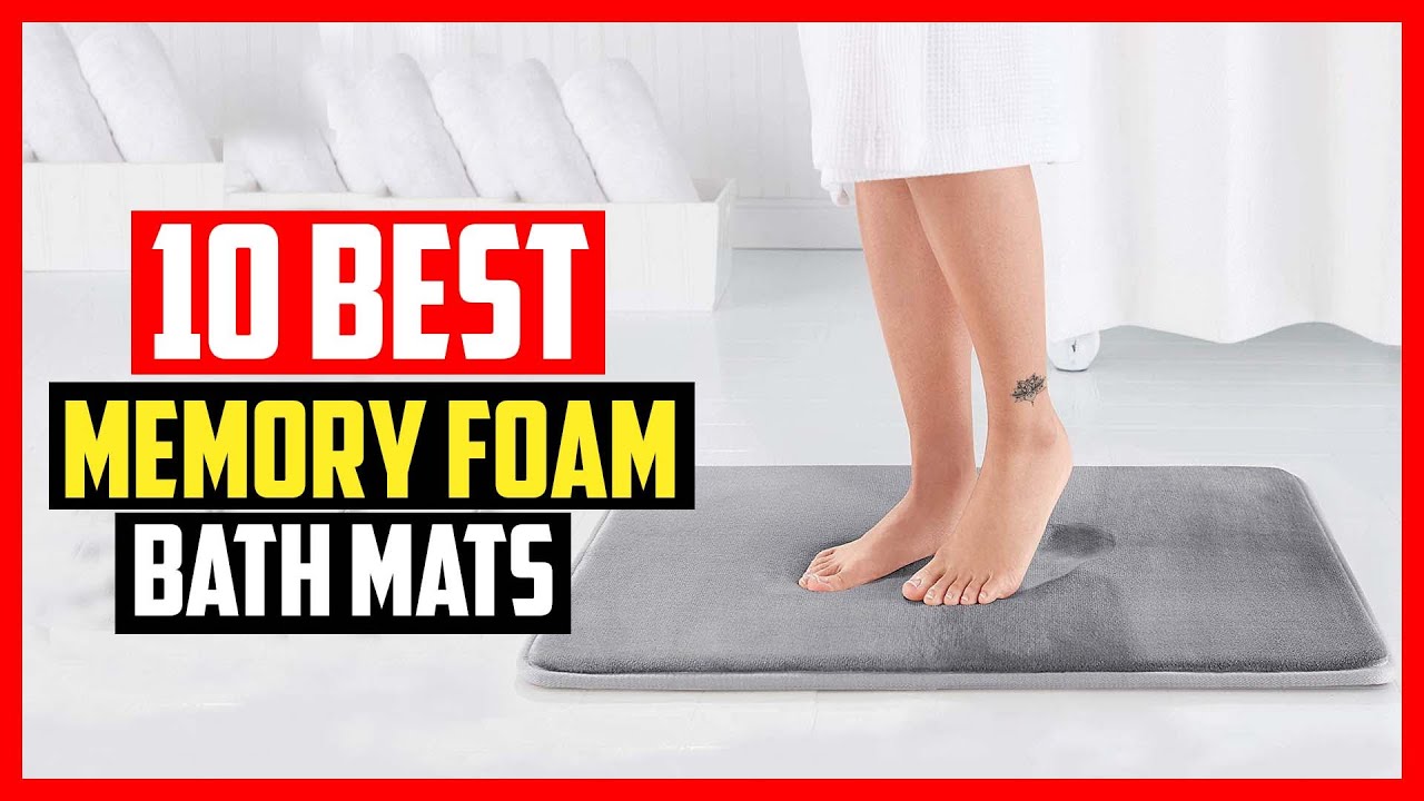 ✅Top 10 Best Memory Foam Bath Mats in 2025