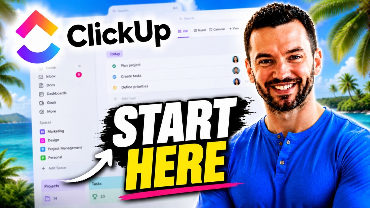 Как пользоваться ClickUp для начинающих (Туториал по ClickUp 2026)