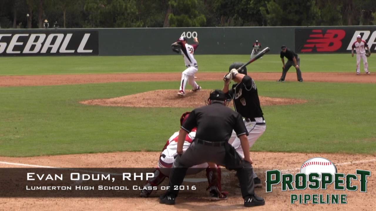 Evan Odum Prospect Video 2, RHP, Lumberton High School Class of 2016