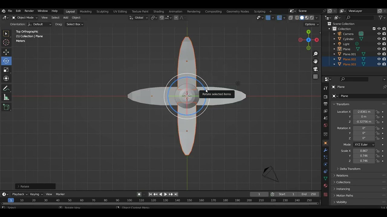 Как сделать ромашку в Blender