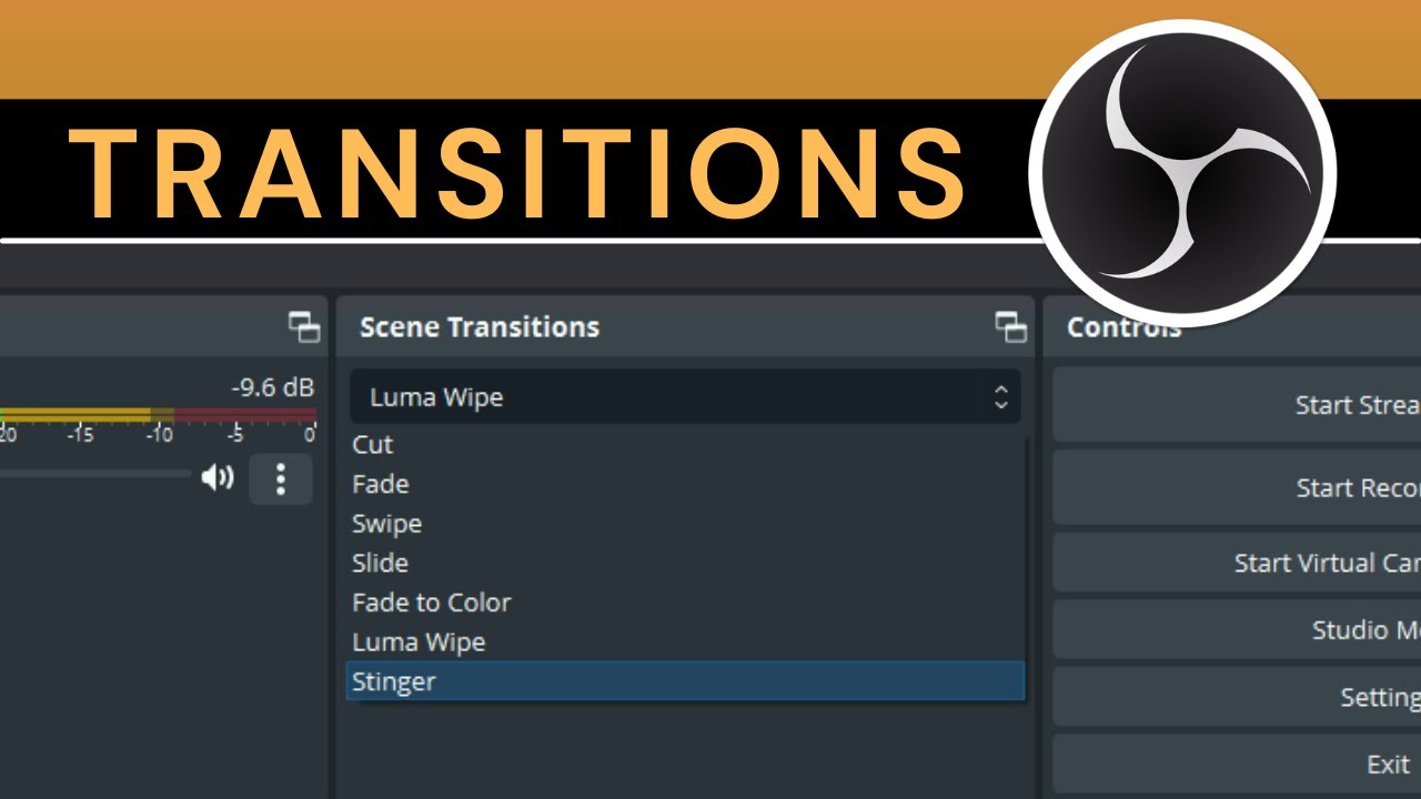 How to Use Transitions in OBS Studio | Tutorial