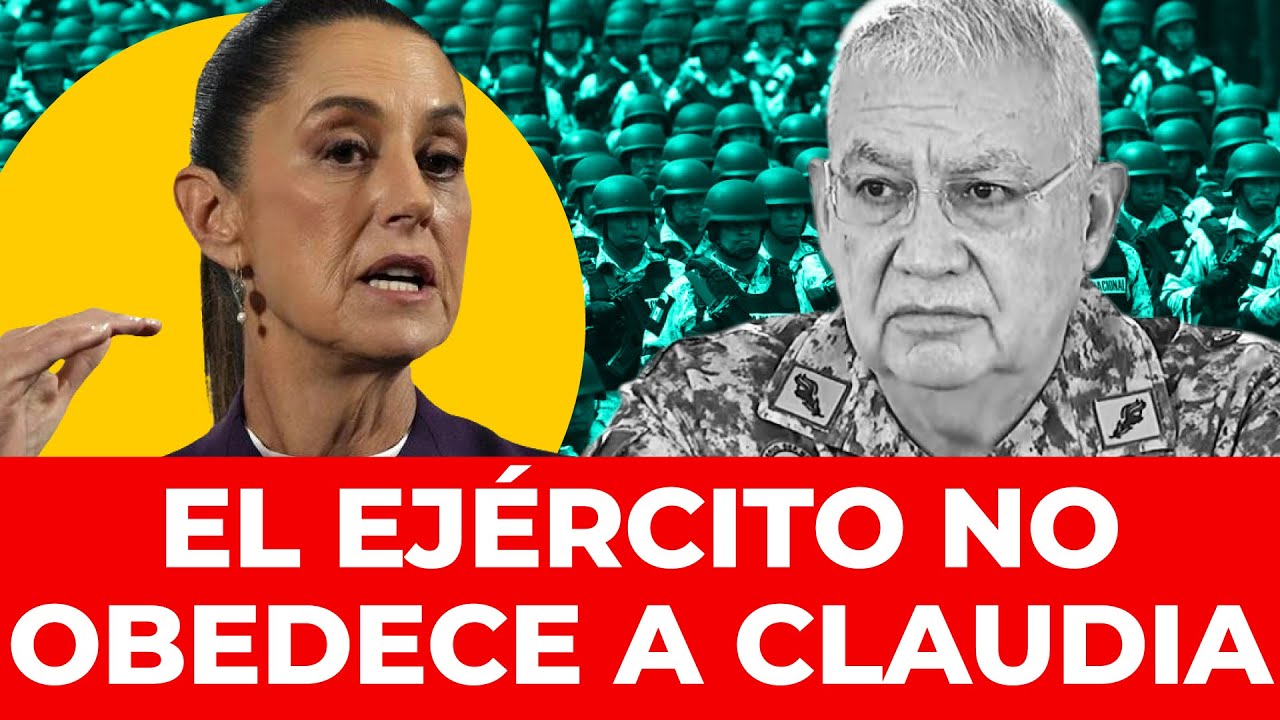 ¡LE DAN LA ESPALDA! El líder del Ejército se le rebela a Sheinbaum por culpa de AMLO