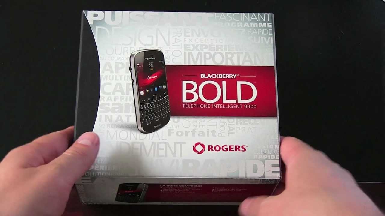 Blackberry Bold 9900 Unboxing! (Bold Touch)