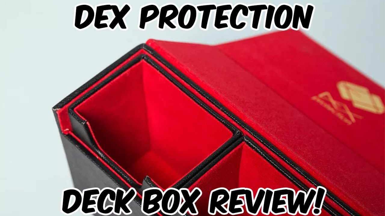Dex Protection Deck Box Review - SO NICE!!!