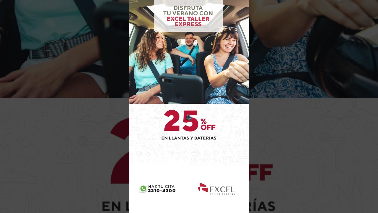 Aprovecha las promociones de verano de Excel Taller Express