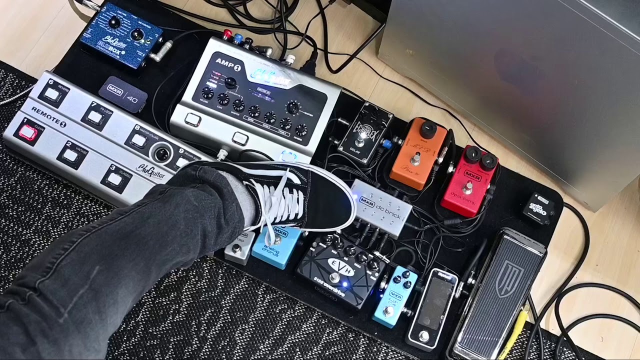 Meu Pedalboard 2020 - Kleber K Shima (Bluguitar Amp & Jim Dunlop MXR Pedals)