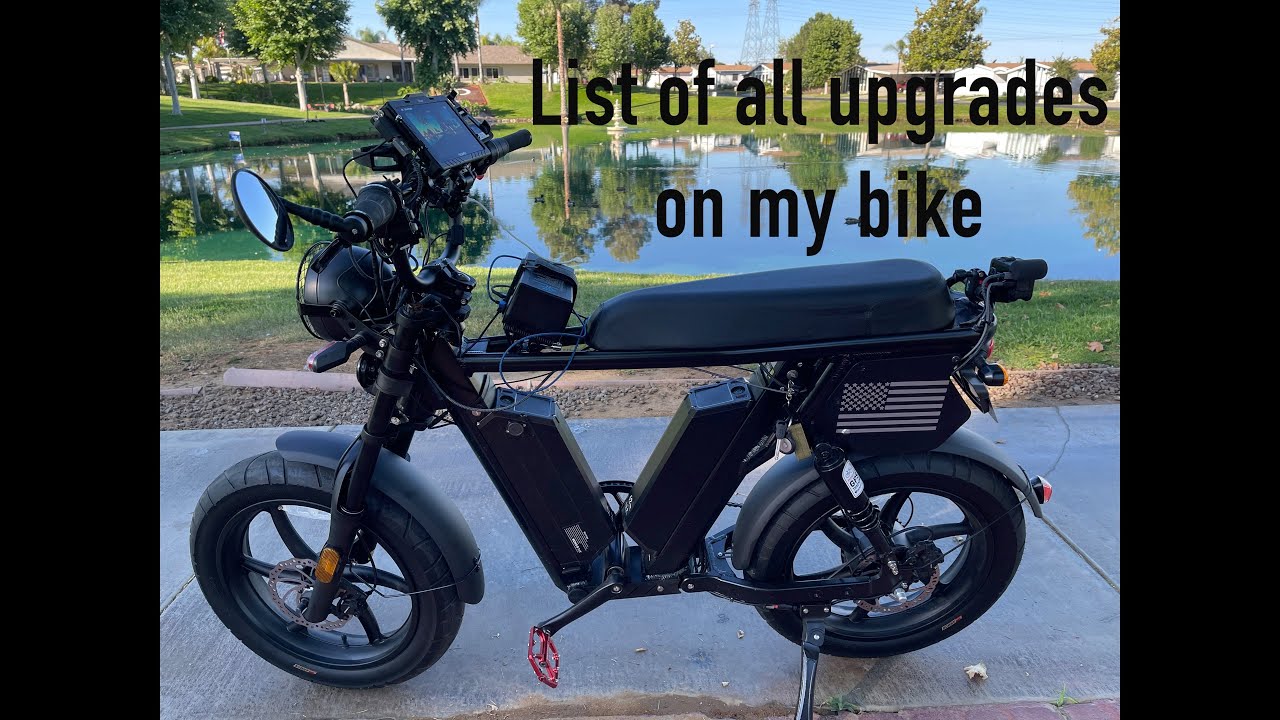 Juiced HyperScrambler 2: List of Bike upgrades
