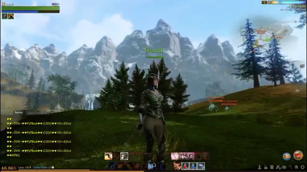ArcheAge - Exploring Nuia (Lilyut Hills) with my mount