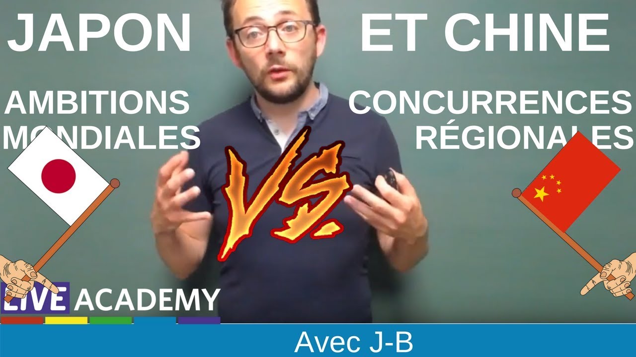 🌍 Japon et Chine : concurrences régionales, ambitions mondiales - BAC GÉOGRAPHIE TERMINALE 🌍