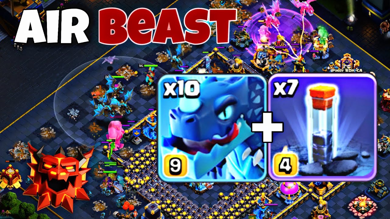 TH18 Electro Dragons are BROKEN! ⚡ New Buff Crushes Legend League!