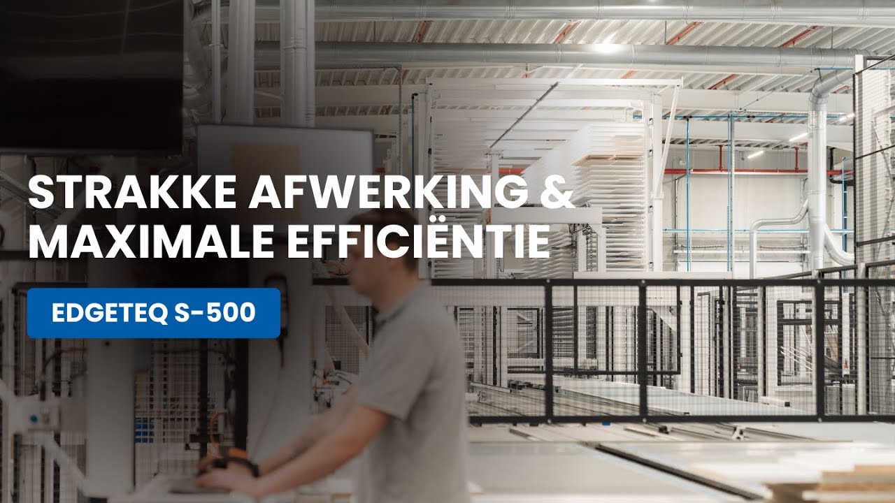 HOMAG EDGETEQ S-500 met retour: Efficiënt kantenaanlijmen bij Kaster Keukens!