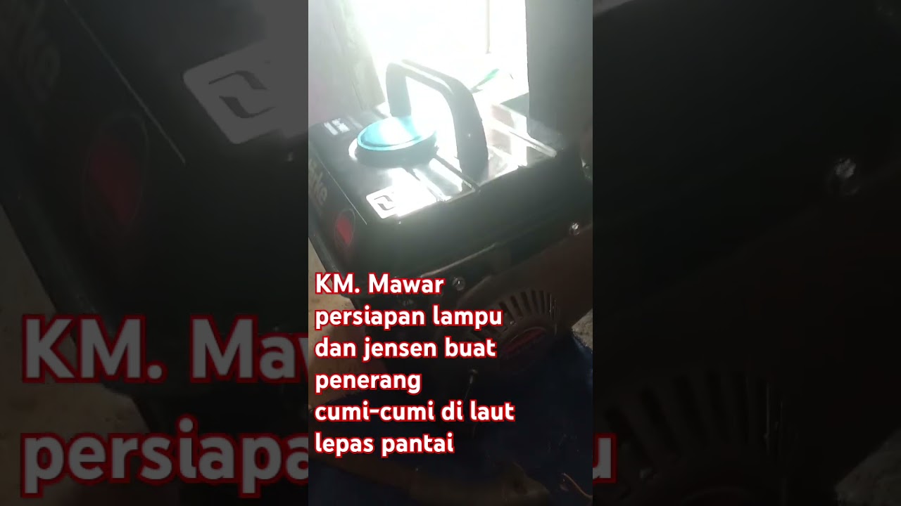 persiapan lampu dan jensen