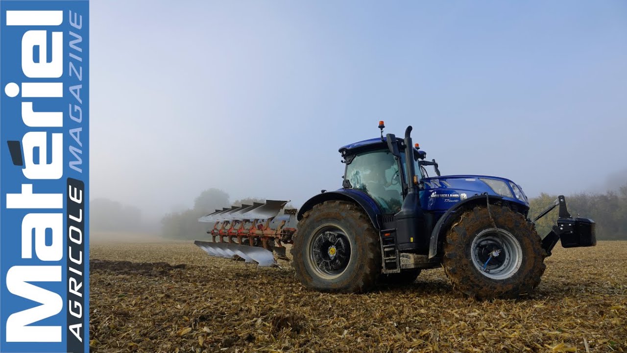 Vidéo test drive New Holland T7.290 HD au labour