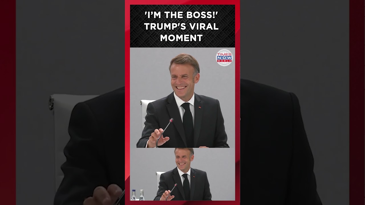ON CAM: 'I&rsquo;m The Boss!' Did Trump Shuts Down Macron&rsquo;s Attempt To Blank Him At G7?