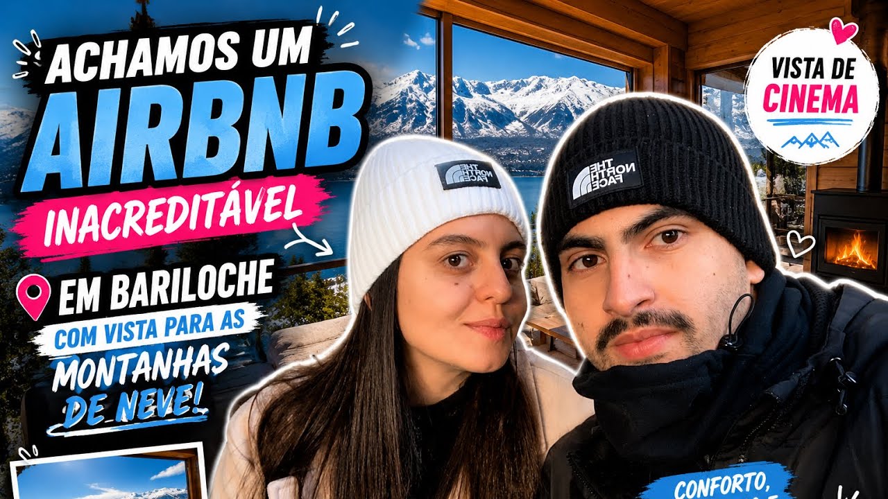 Achamos um Airbnb Inacreditável em Bariloche!