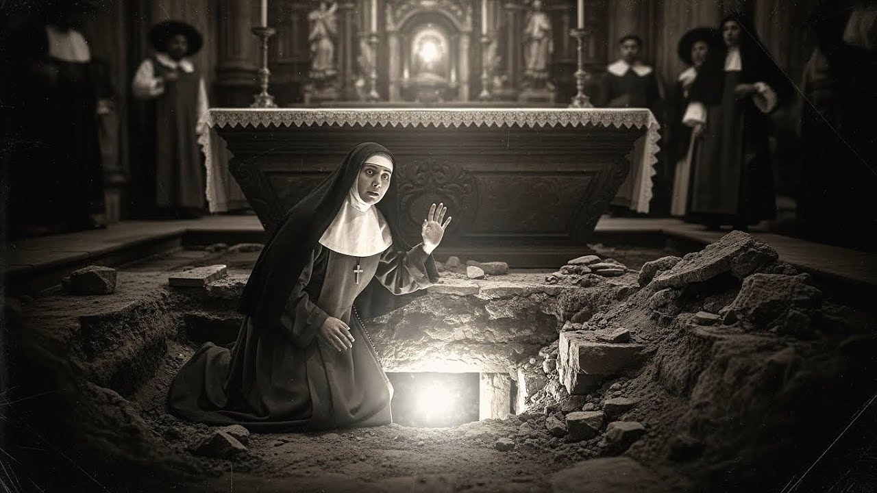 Cuando una monja excavó bajo el altar en Guanajuato, los rezos comenzaron a escucharse desde abajo