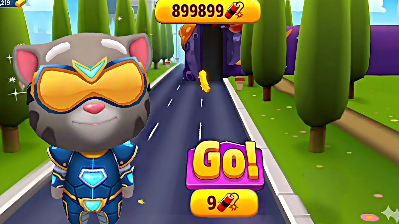 Talking Tom Gold Run : How to Unlock All Characters - Cowboy Angela - Fullscreen