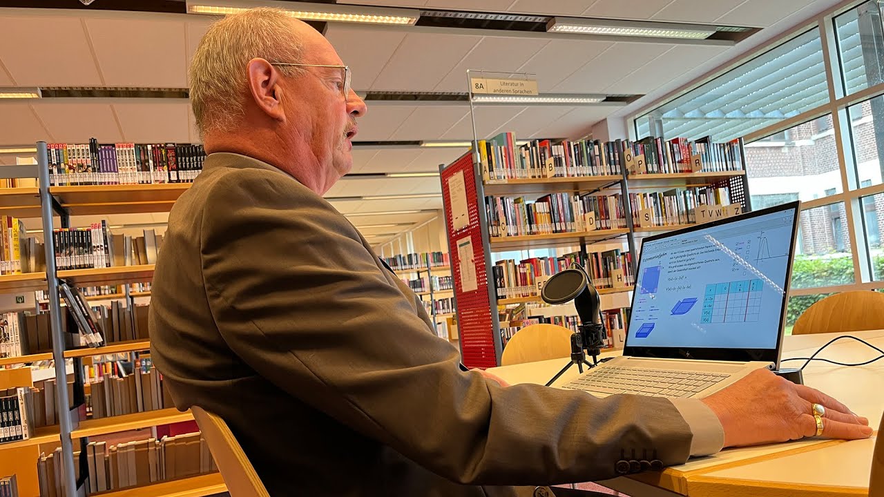 Mathe-Tutorials auf Youtube: Lehrer aus Kelmis will Schülern der Region helfen