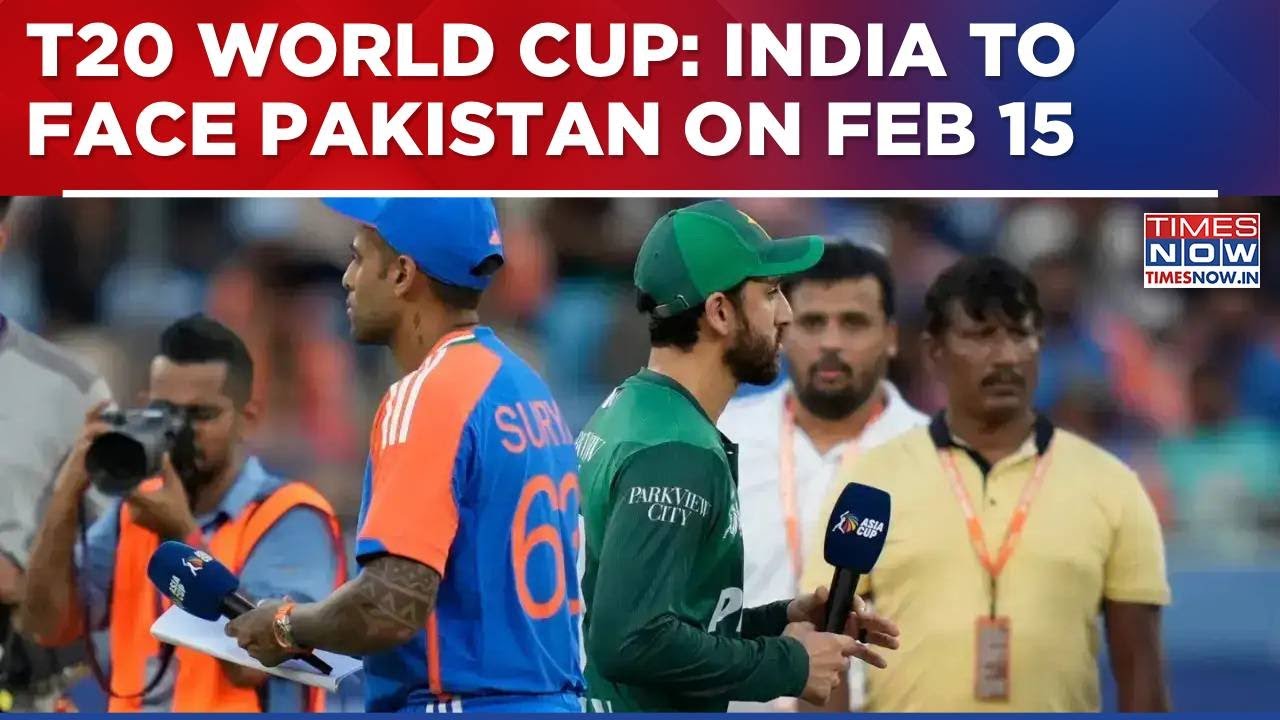 India Set To Face Pakistan On February 15 As ICC Announces T20 World Cup Schedule | Breaking News