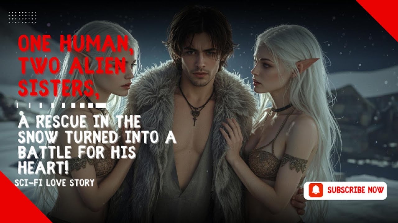 One Human, Two Alien Sisters, A Rescue in the Snow Turned into a Battle for His Heart!