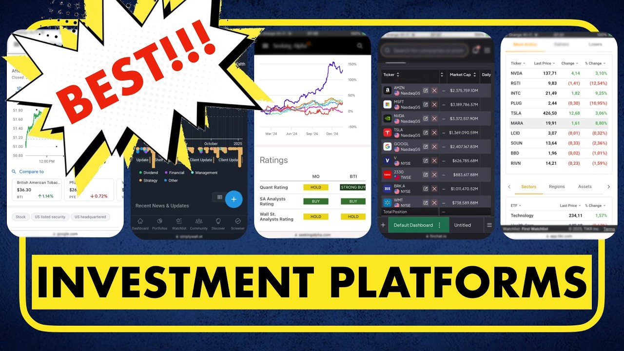 Discover the Best Research Platforms For Investors in 2025