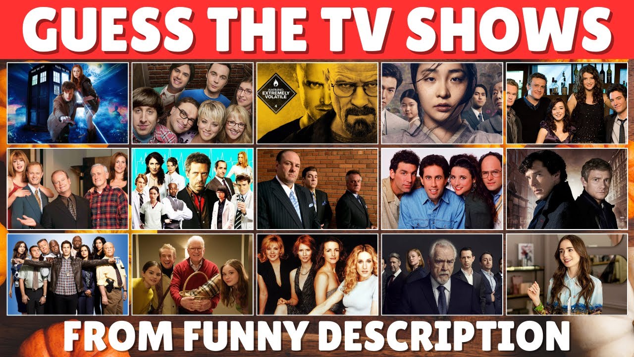 Guess the TV Show from the Funny Description! 📺😂